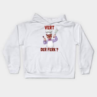 Vert chef antony Kids Hoodie